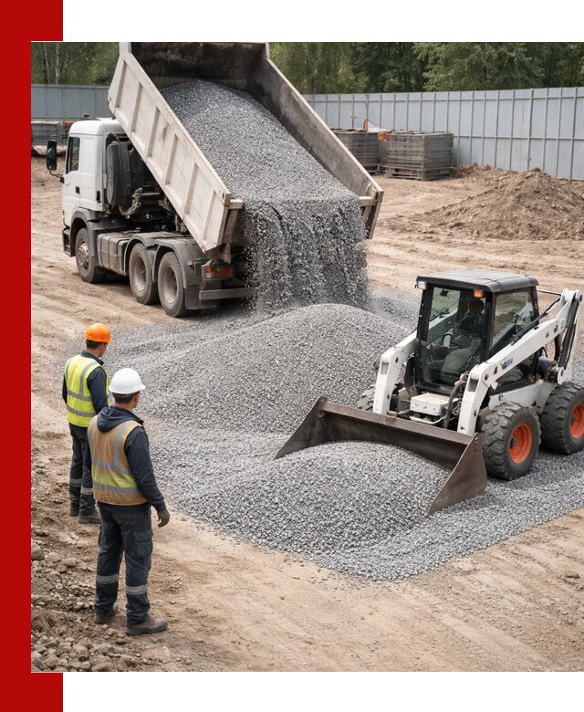 Доставка и продажа гранитного щебня фракции 0-5 в Кашире