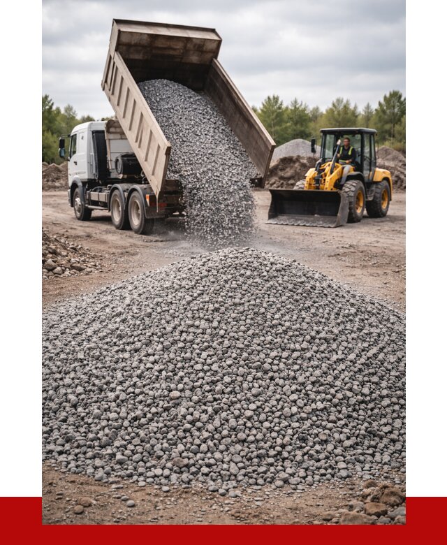 Гранитный щебень фракция 5-10 в Кашире от 3332 | ПРОНЕРУДКшр