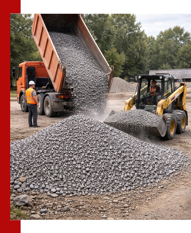 Купить гранитный щебень фракции 5–10 в Кашире с доставкой