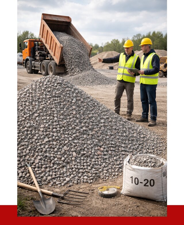 Гранитный щебень фракция 10-20 в Кашире от 4374 руб.|ПРОНЕРУДКшр