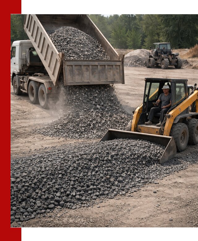 Гранитный щебень фракция 40-70 с доставкой в Кашире