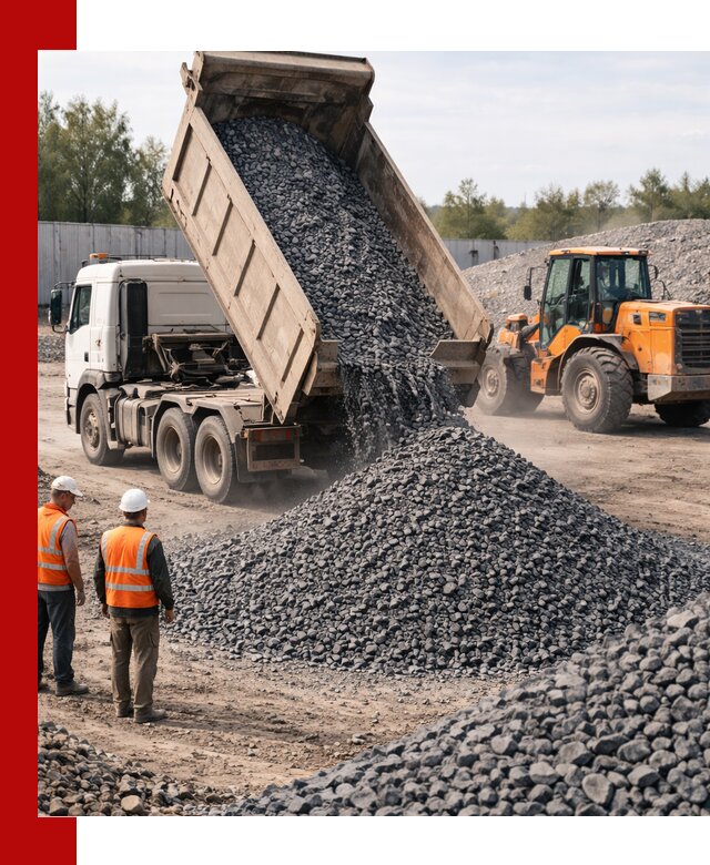 Доставка и продажа щебня габбро-диабаза в Кашире