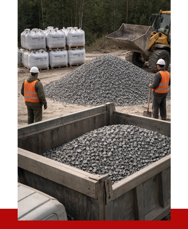 Щебень габбро диабаз 20-40 в Кашире от 3541 руб. | ПРОНЕРУДКшр