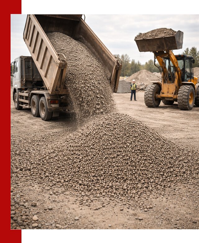 Гравийный щебень фракция 3–10 с доставкой в Кашире
