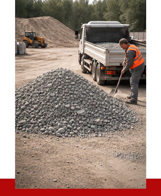 Гравийный щебень фракция 5-10 в Кашире от 2291 р. | ПРОНЕРУДКшр