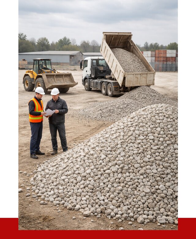 Известняковый щебень в Кашире от 1458 р. доставка | ПРОНЕРУДКшр