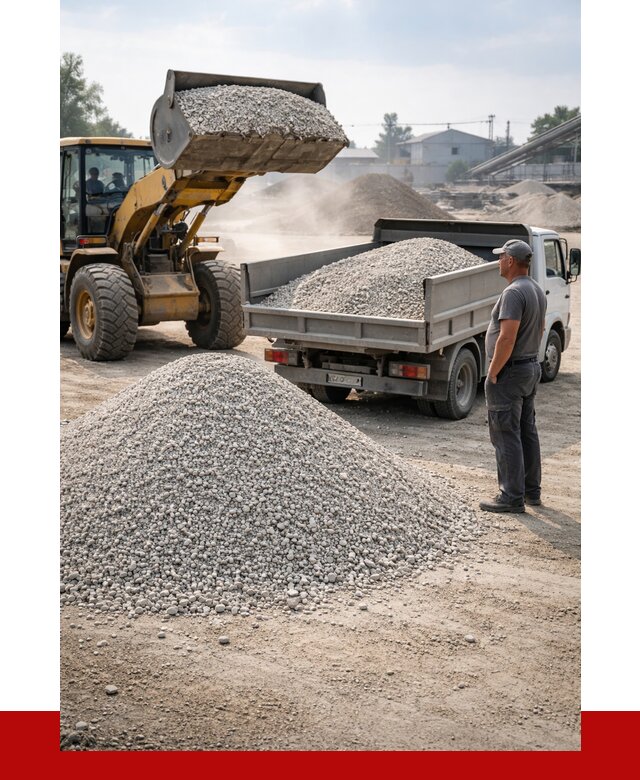 Известняковый щебень фр. 0-5 в Кашире от 4374 р. | ПРОНЕРУДКшр