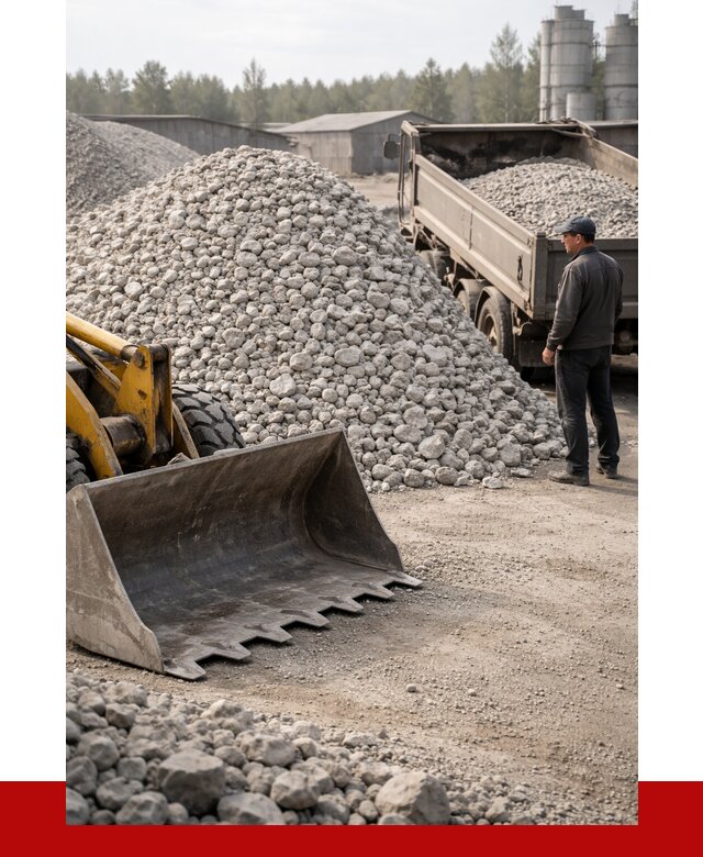 Известняковый щебень фракция 40-70 в Кашире от 4374 р. | ПРОНЕРУДКшр