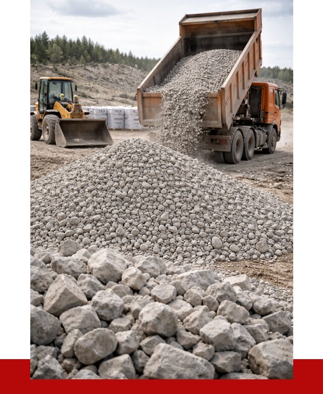 Доломитовый щебень фр. 20-40 в Кашире от 4374 р. | ПРОНЕРУДКшр