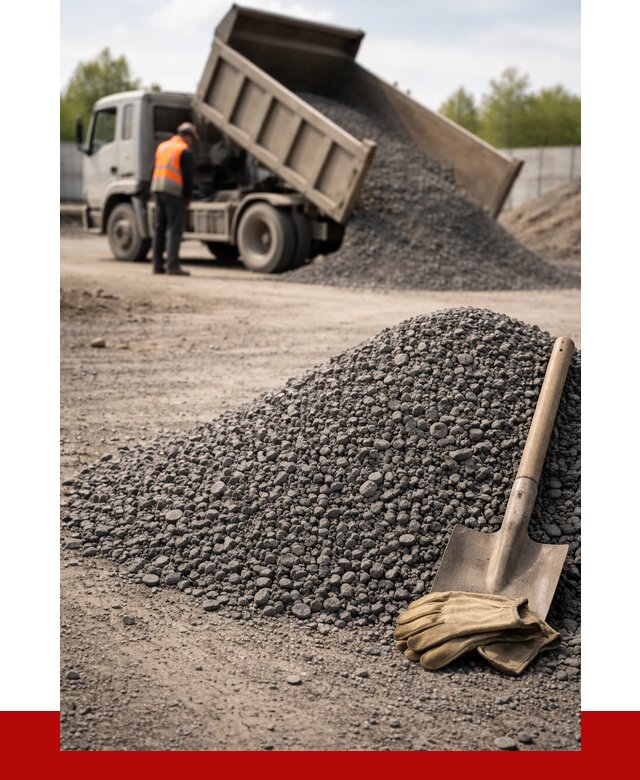 Шлаковый щебень фракция 5-20 в Кашире от 1875 р. ПРОНЕРУДКшр