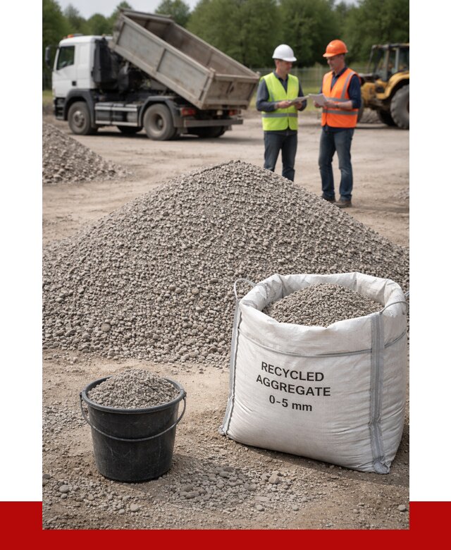 Вторичный щебень фракция 0-5 в Кашире от 1666 р. ПРОНЕРУДКшр