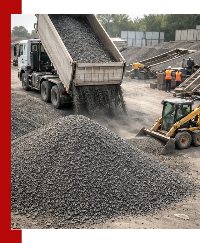 Вторичный щебень фракция 0–5 с доставкой в Кашире