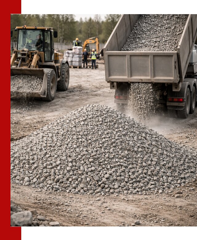 Вторичный щебень фракции 5-20 в Кашире — доставка и продажа крупнотоннажно