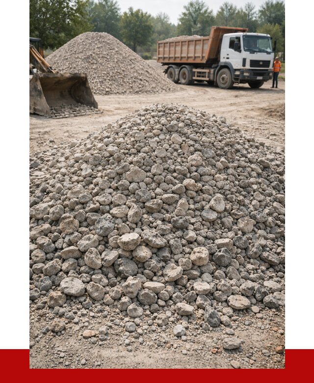 Вторичный щебень фракция 20-40 в Кашире от 2291 р ПРОНЕРУДКшр