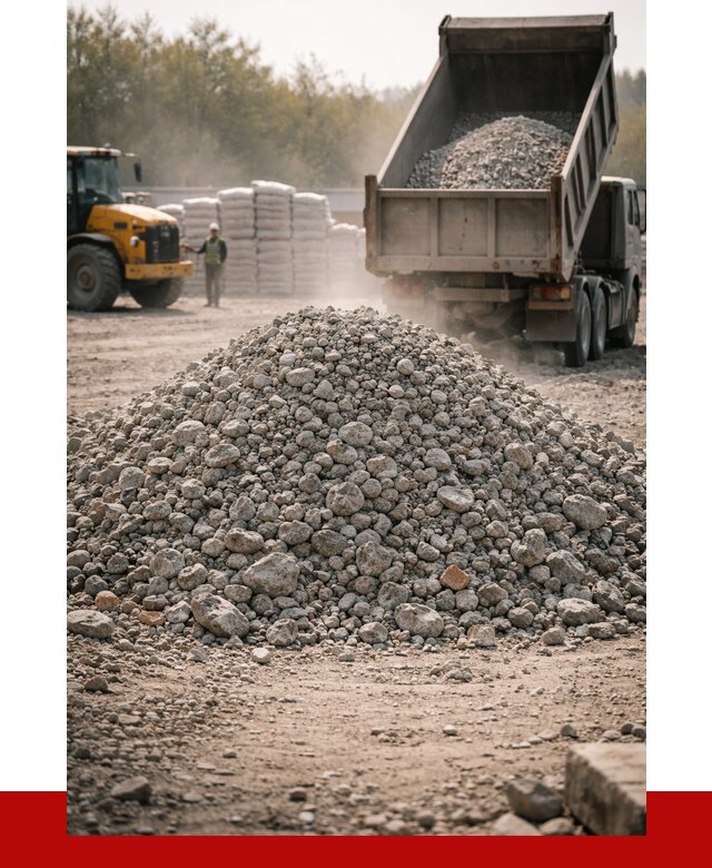 Вторичный щебень фракция 70-150 в Кашире от 1458 р. | ПРОНЕРУДКшр