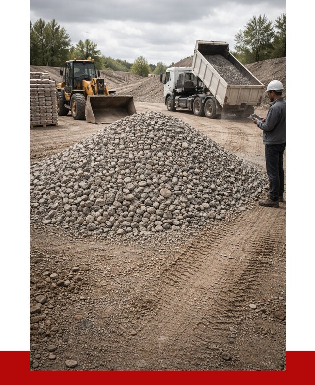 Купить бетонный щебень в Кашире, от 3332 р. ПРОНЕРУДКшр