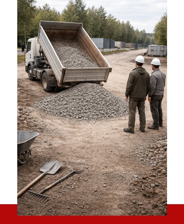 Бетонный щебень фракция 5-20 в Кашире от 3332 р., ПРОНЕРУДКшр