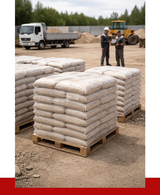 Карьерный песок в мешках в Кашире от 1250 р. - ПРОНЕРУДКшр