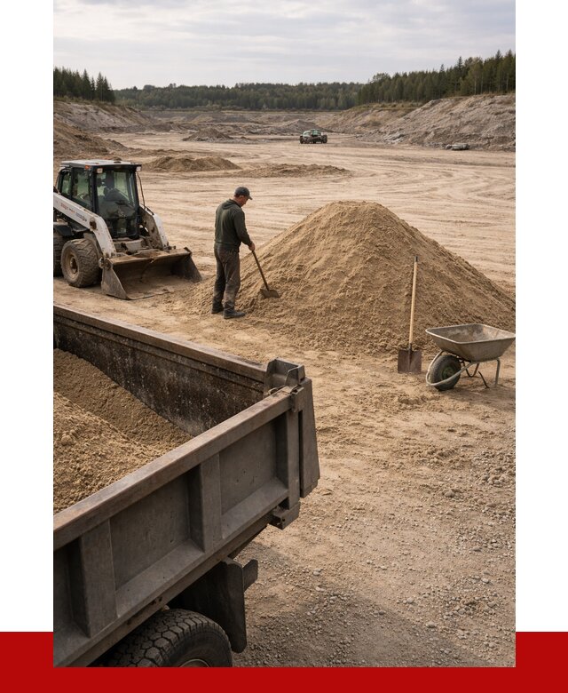 Карьерный песок среднезернистый в Кашире, от 2291 р. ПРОНЕРУДКшр