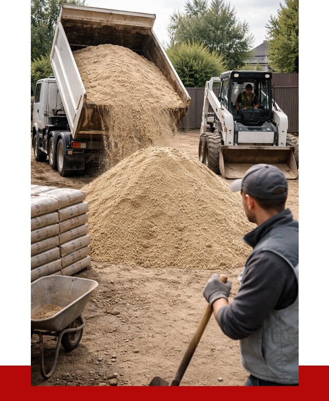 Мытый речной песок с доставкой в Кашире от 1510 р. | ПРОНЕРУДКшр