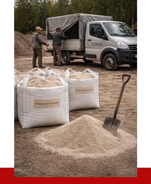 Кварцевый песок для пескоструя в Кашире от 4686 р. | ПРОНЕРУДКшр