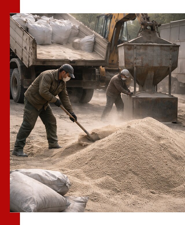 Кварцевый песок для пескоструя в Кашире — доставка и качество