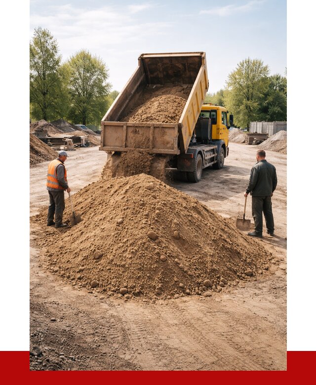 Пескогрунт в Кашире от 4374 р. с доставкой от ПРОНЕРУДКшр