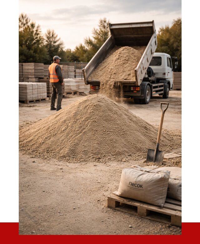 Купить сухой песок в Кашире с доставкой от 2499 р. | ПРОНЕРУДКшр