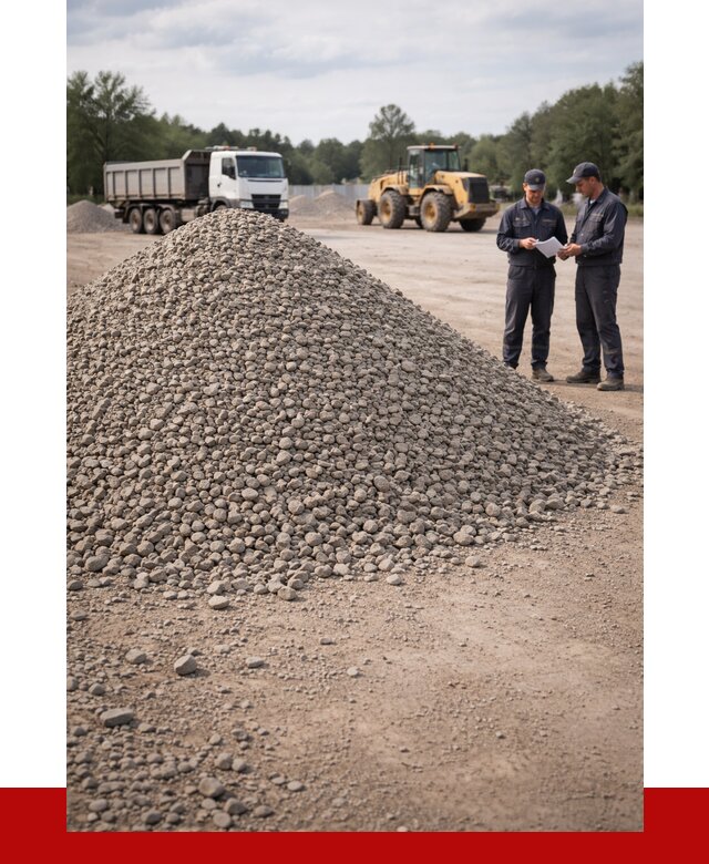 Купить гравий фракция 40-70 в Кашире от 1250 р. | ПРОНЕРУДКшр