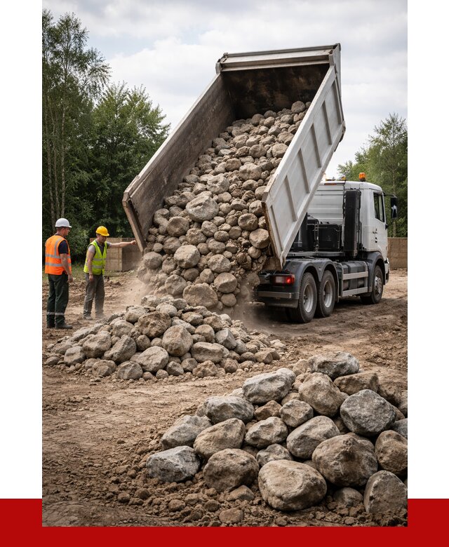 Купить булыжник в Кашире с доставкой от 4686 р. за куб | ПРОНЕРУДКшр