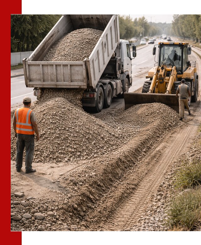 Опгс для устройства дорог и подсыпки в Кашире