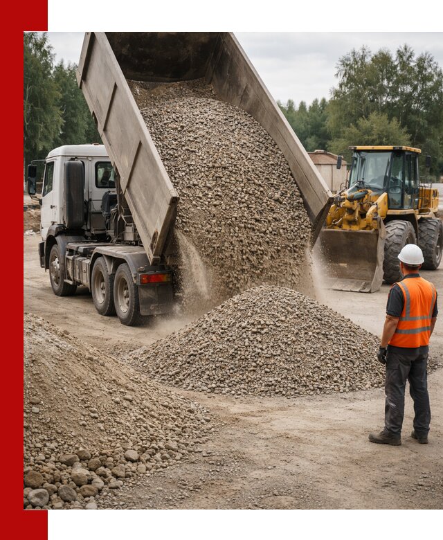 Доставка щпс в Кашире — щебеночно-песчаная смесь под заборы и дорожки