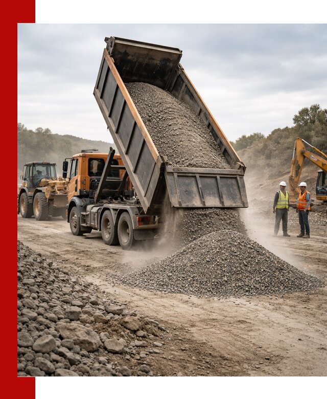 Щебёночно-песчаная смесь ЩПС С1 с доставкой в Кашире