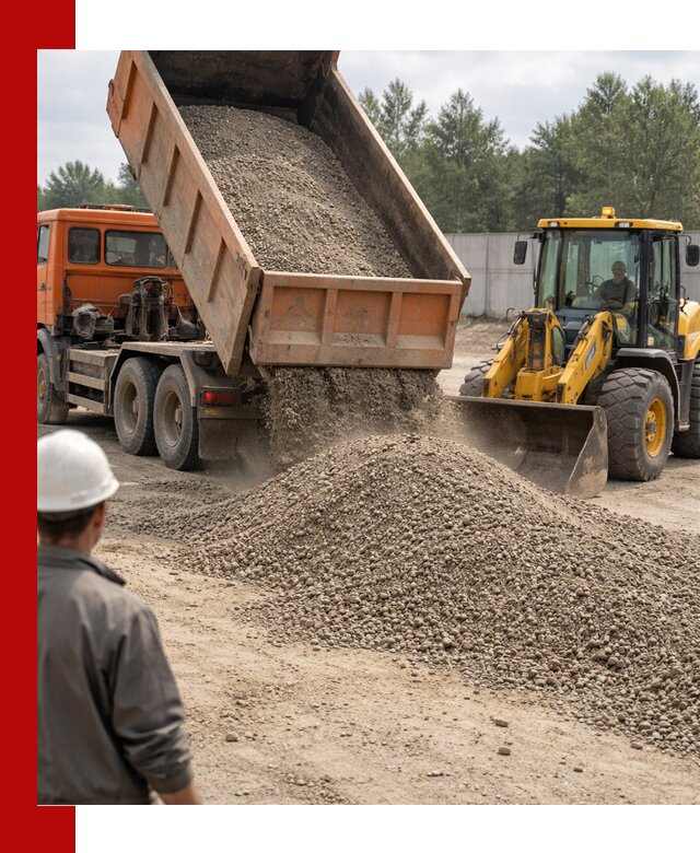 Доставка щпс С8 самосвалами в Кашире от производителя