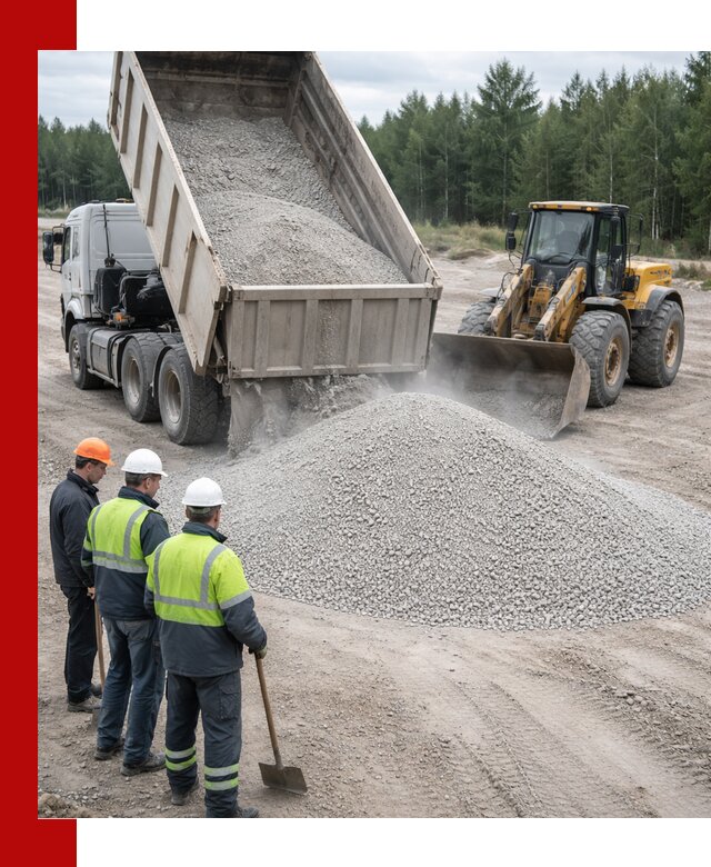 Известняковый отсев 0-5 доставка в Кашире быстро и выгодно