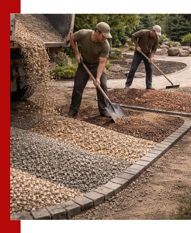 Декоративная крошка для ландшафта в Кашире — продажа и доставка