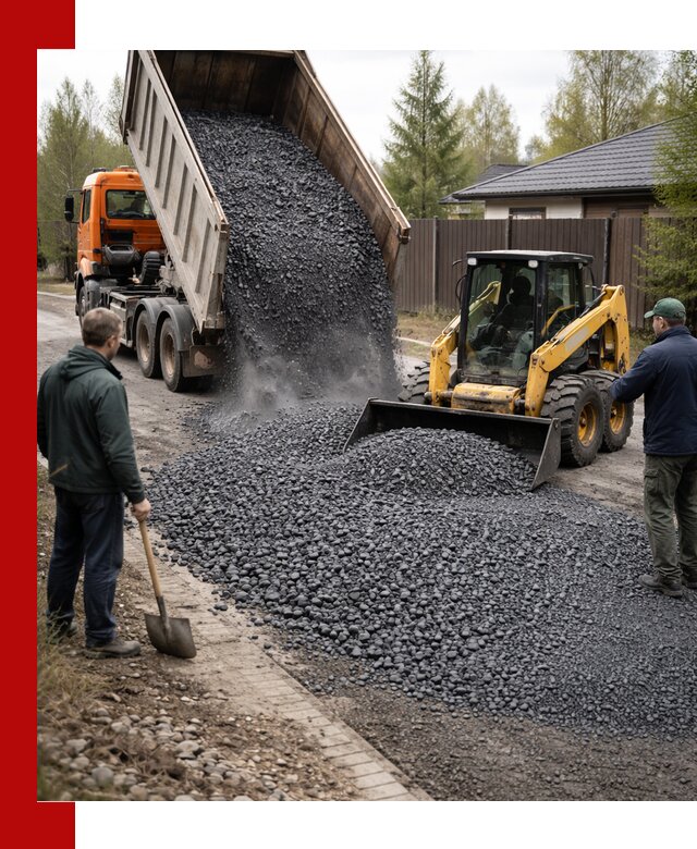 Крошка габбро с доставкой в Кашире для строительных работ