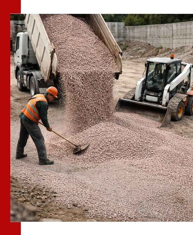 Крошка розовый гранит с доставкой в Кашире от производителя