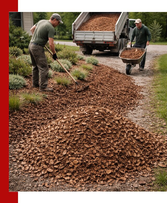 Крошка для мульчирования с доставкой в Кашире
