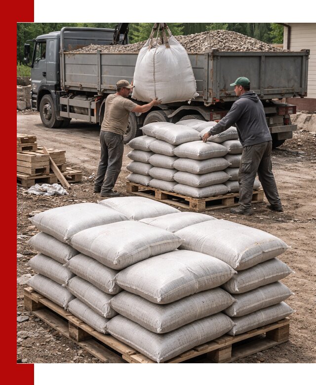 Керамзит в мешках с доставкой в Кашире от компании-поставщика