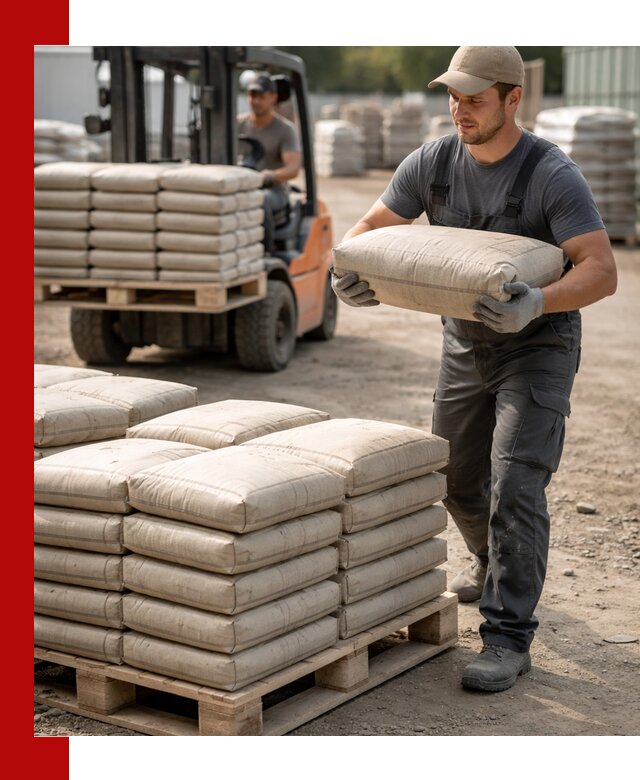 Доставка цемента в мешках оптом и в розницу в Кашире