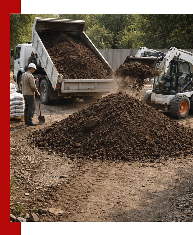 Доставка растительного грунта в Кашире от производителя оптом и в розницу