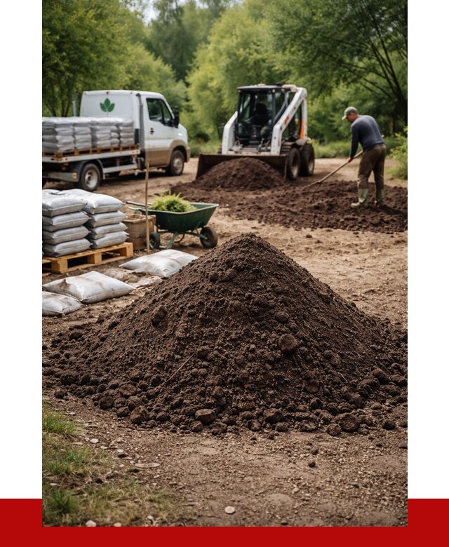 Грунт для озеленения с доставкой в Кашире от 1875 р. | ПРОНЕРУДКшр