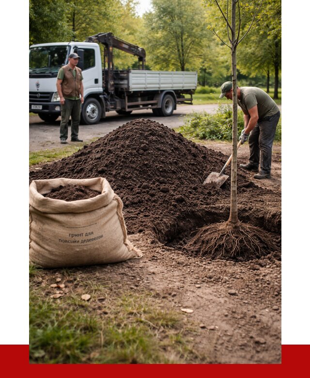 Грунт для посадки деревьев в Кашире от 1250 р. | ПРОНЕРУДКшр