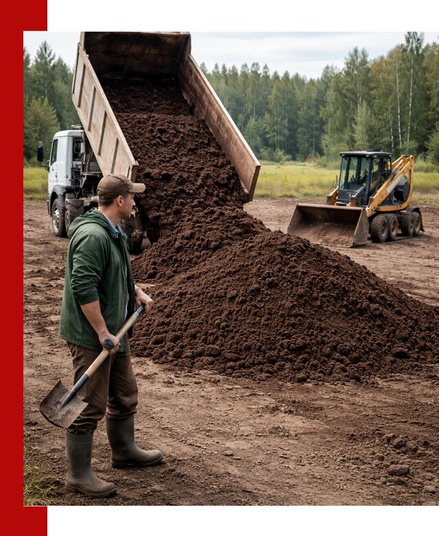 Купить верховой торф с доставкой в Кашире для садоводства и растений