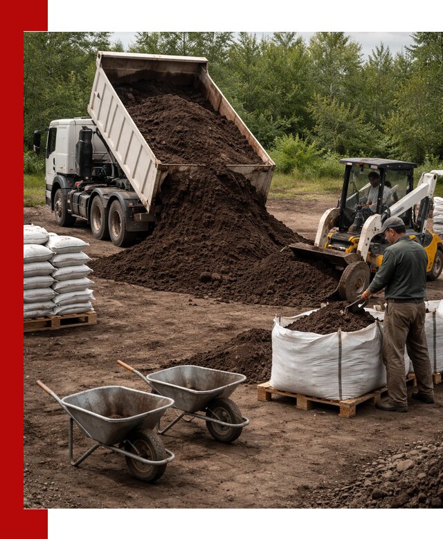 Доставка и продажа торфогрунта в Кашире оптом и в розницу