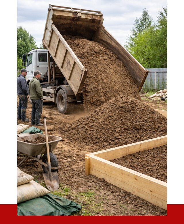 Торфо песчаная смесь в Кашире с доставкой от 1927 р. | ПРОНЕРУДКшр