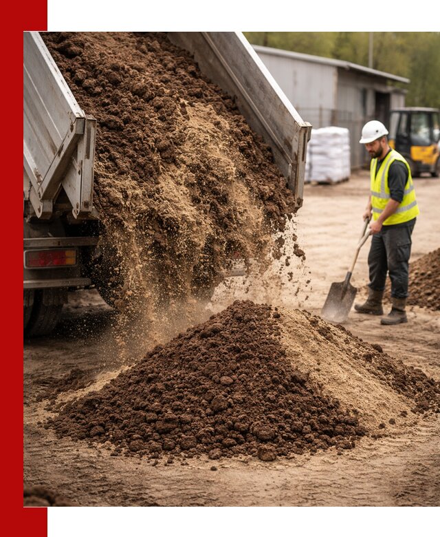 Доставка торфо-песчаной смеси в Кашире для строительства и озеленения
