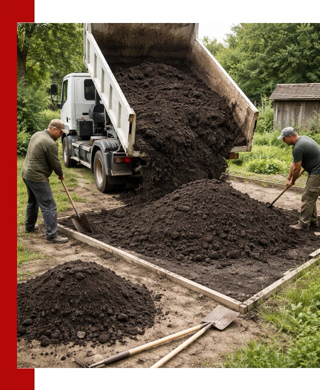 Купить чистый чернозем для огорода с доставкой в Кашире