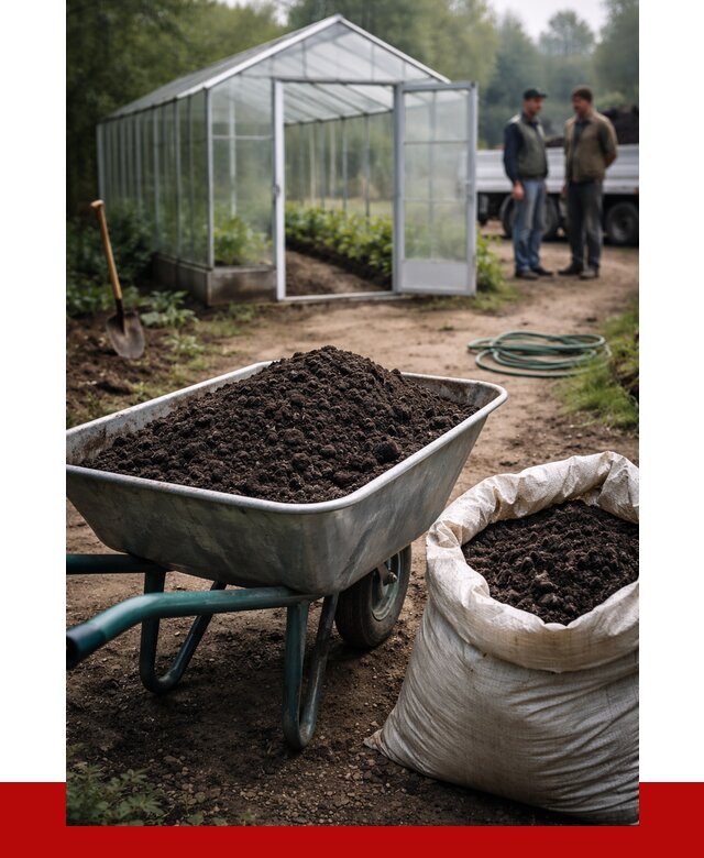 Чернозем для теплицы в Кашире с доставкой от 1562 р. | ПРОНЕРУДКшр